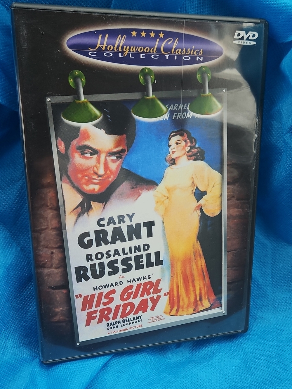 🌟3/$25DVD of 1940 American screwball romantic comedy classic, His Girl Friday